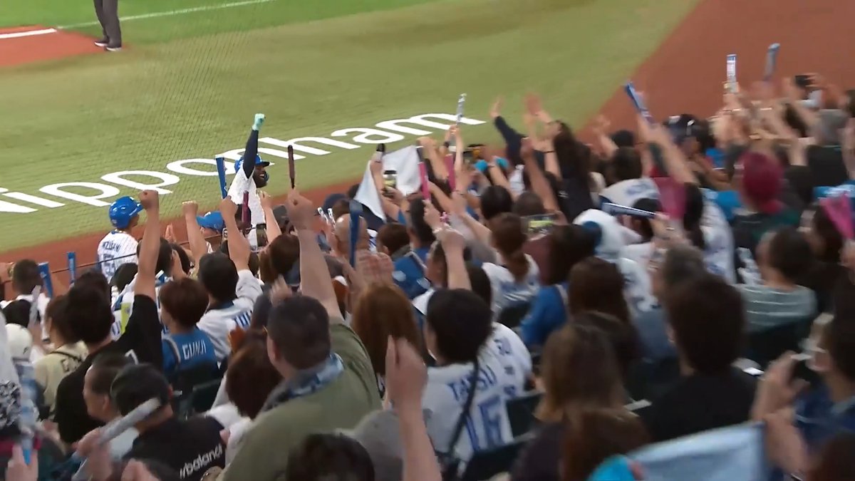 モーレの集中力が際立つ💪！ 二打席連発！🔥🔥 北海道日本ハム レイエス 選手の今シーズン第29号2ランホームラン！🌈