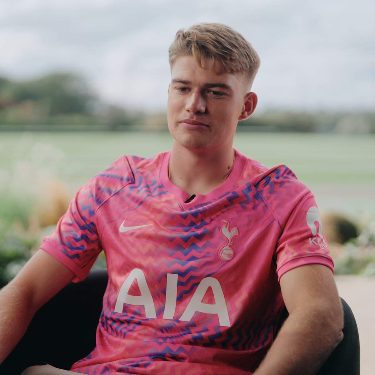 “I can't wait to develop here as a goalkeeper and as a person.” Jacob Knightbridge speaks for the first time as a Spurs player! 💬