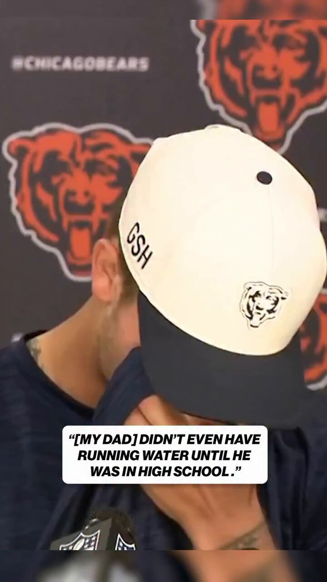 We conflate “white privilege” with “class privilege.” Why? Because poor whites are off the grid. Tyson Bagent’s father didn’t have running water, in West Virginia, until his was in high school. This is why he got emotional after signing a 2-year, $10m extension with the Bears.