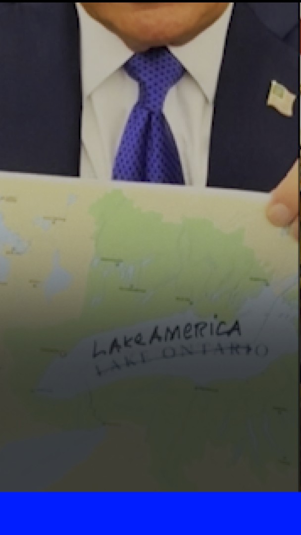 Donald Trump renomme le "lac Ontario" en "lac Amérique"