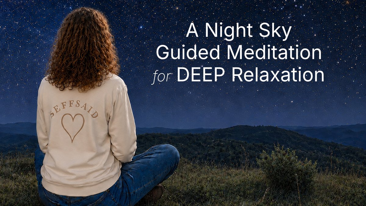 A Night Sky Guided Meditation for Deep Relaxation. Take seven minutes to relax beneath a peaceful, star-filled sky. The original script, narration and music were all created and produced in-house by SEFFSAID.