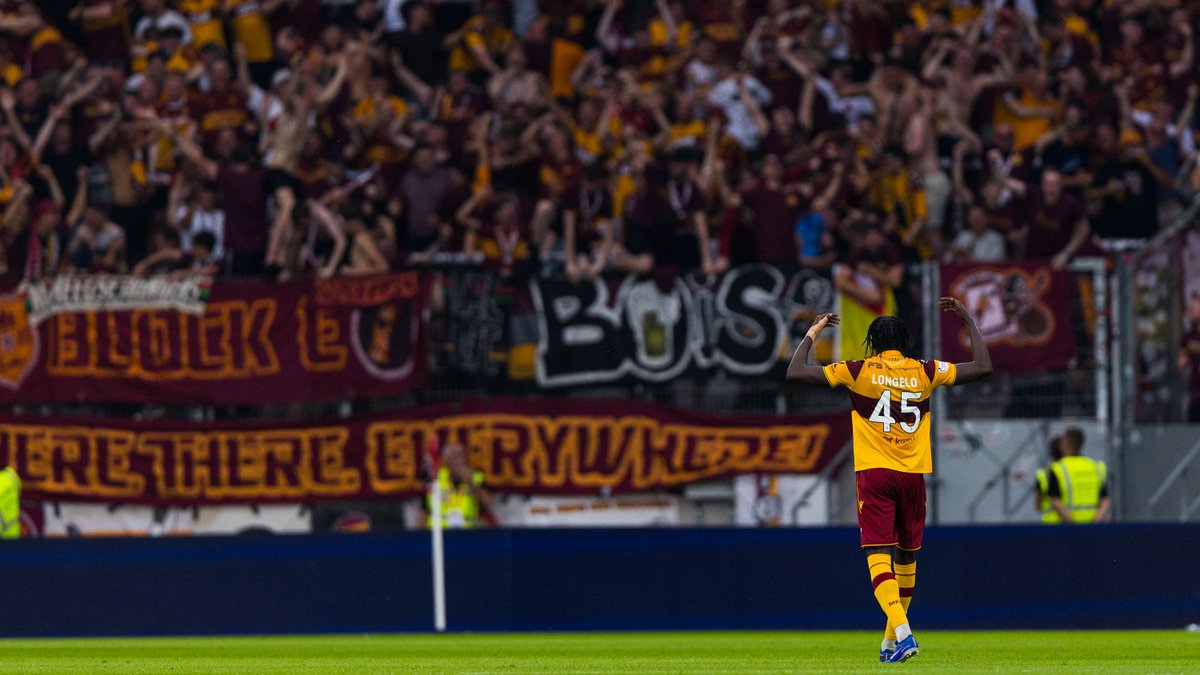 Goal number ten in the claret and amber 4️⃣5️⃣ Chaos in the away end.