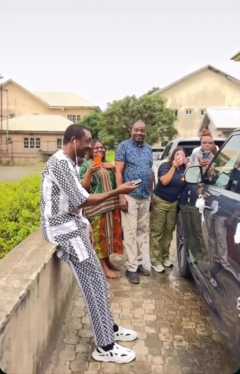 Pastor Nath reaction when Pastor Jerry Eze gifted him a Range Rover to celebrate his 45th Birthday 🎉