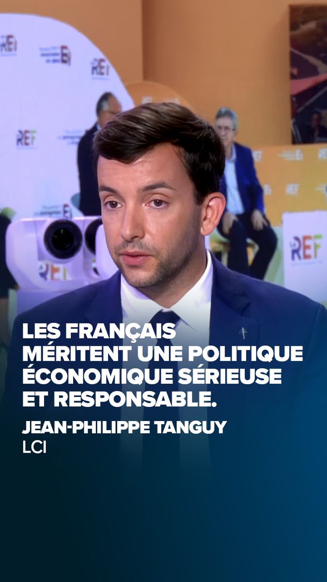 🔴 Philippe, Attal, Glucksmann : derrière les postures de sérieux, les mêmes propositions irréalistes et les mêmes promesses financées avec l’argent des Français. Entre matraquage fiscal et dizaines de milliards de dépenses nouvelles, tout ça n’a pas de sens ! 🇫🇷 Les Français méritent enfin une politique économique sérieuse et responsable. Jean-Philippe Tanguy Ⓜ️ 🚀 Rejoignez-nous : 💪🏻 Participez à la campagne :