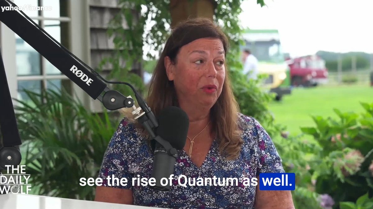 Infrastructure + AI + Quantum = the next unlock 🔓 Sandy Kaul, Head of Digital Assets and Innovation explains what she sees as the next big value unlock. via the Franklin Templeton Media Garden at Out East The Tie The Wolf Of All Streets