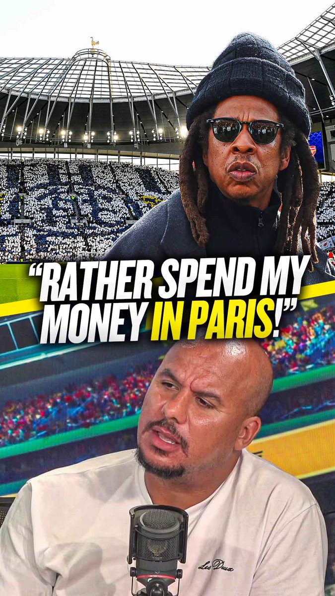 🚨🎙️ Gabby Agbonlahor says he’s decided to go to FRANCE for a Jay-Z concert rather than the Tottenham Hotspur Stadium so he doesn’t give #THFC any more money! 🤣😭