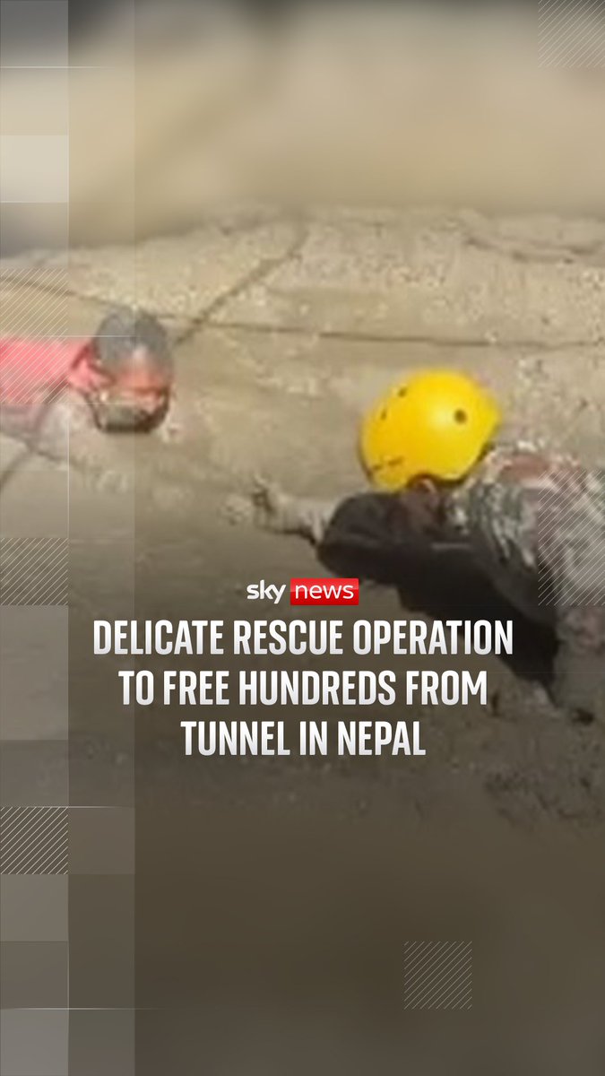 The Nepali military successfully managed to access a tunnel where they found 350 workers and locals. A tunnel that was part of a hydropower project had become largely inaccessible following flooding, but a rescue team managed to get in.