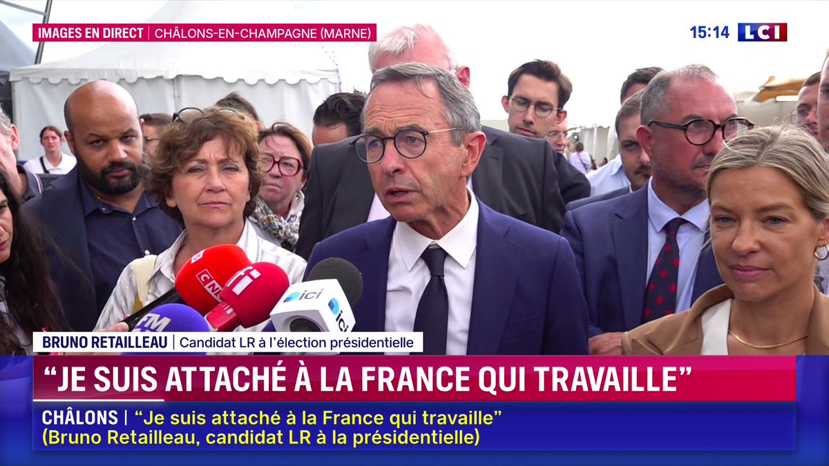 🗣️ "Je veux porter cette idée d’un travail qui paie plus que l’assistanat", Bruno Retailleau