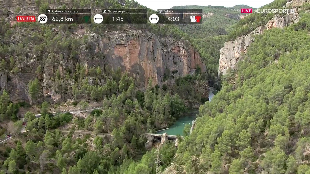 🌄 Los paisajes de La Vuelta. #LaVuelta26 #LaCasadelCiclismo