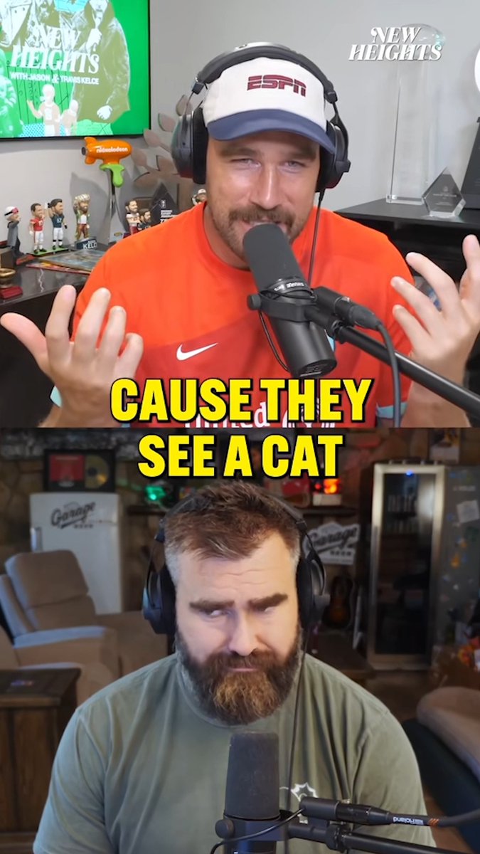 Jason saying cat's were poisonous to avoid having his family get a cat had to make our list of the Top 92 moments in New Heights history 🤣 Part 2 counting down moments 70-40 is available wherever you listen to audio podcasts!