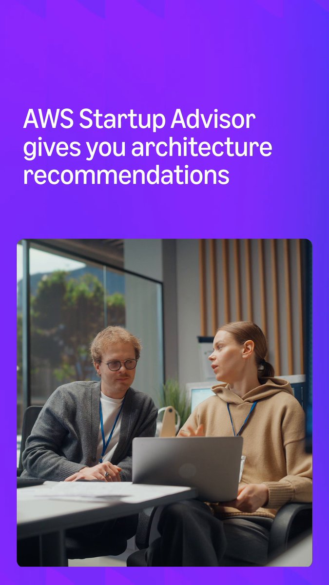 AWS Startup Advisor now helps you build and migrate production-grade AI agents on AWS. Point it at your idea, prototype, or existing agent code. AWS Startup Advisor will analyze your stack, recommend the right combination of runtimes, models, memory, and guardrails, and generate a deployable POC, so you can validate before you commit. You can get started on Kiro, Claude Code, Cursor, and VS Code.