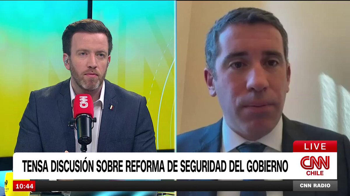 #CNNChileRadio | Benjamín Moreno, diputado jefe de bancada de Republicanos, sobre críticas de Javier Couso: "Se escudan en una especie de aura académica como si fuera una especie de verdad revelada (...) El debate se empieza a acortar cuando disfrazan opiniones políticas como académicas, cuando hay personas que dicen que esto es ilibiral, que es el camino a la dictadura".