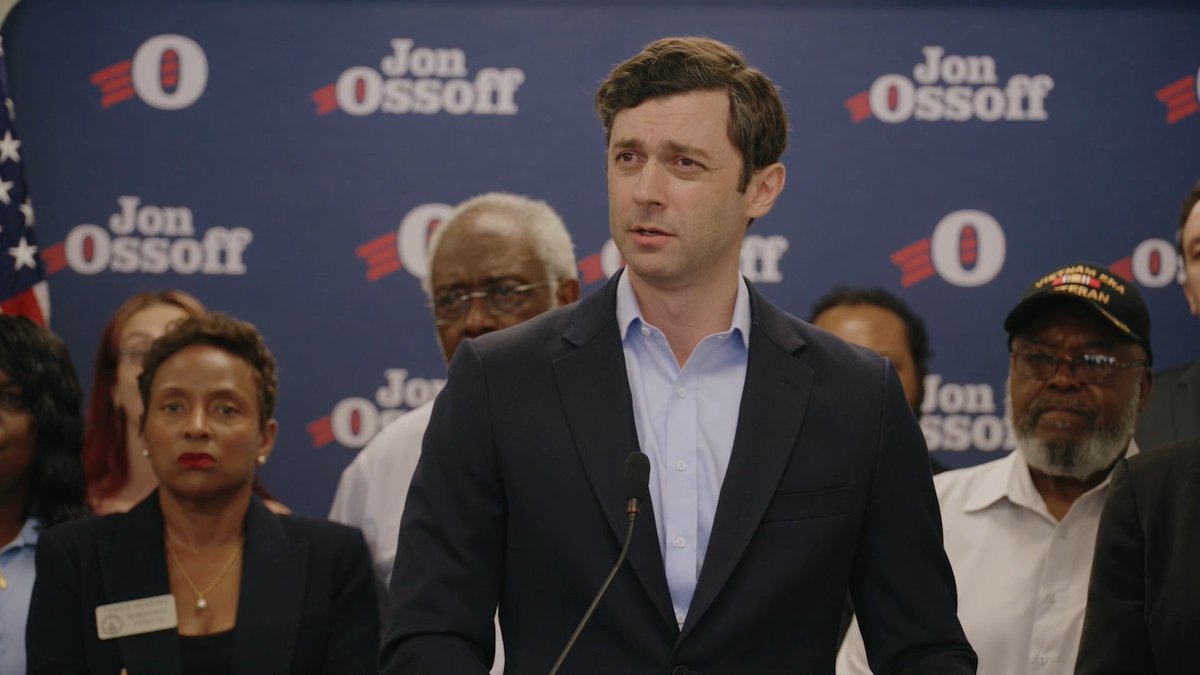 Ossoff: That's the debate that Georgians deserve. See, they deserve to have a debate where we would ask Congressman Mike Collins why he voted for this disastrous war in Iran, why he voted to double health insurance premiums for more than a million Georgians, why he voted for the Trump tariffs that are making everything more expensive. Instead, the State of Georgia has to grapple with the fact that the sitting member of Congress and candidate for Senate has extensive and growing well-documented ties to white nationalism and neo-Nazi ideology. And so, again, let me be very clear that the congressman needs to hold this press conference today. No more hiding. No more running away. No more refusing to answer questions. No more hiding his office's communications. Will he release, in full, his office's communications with these white supremacists? He needs to answer that question today.