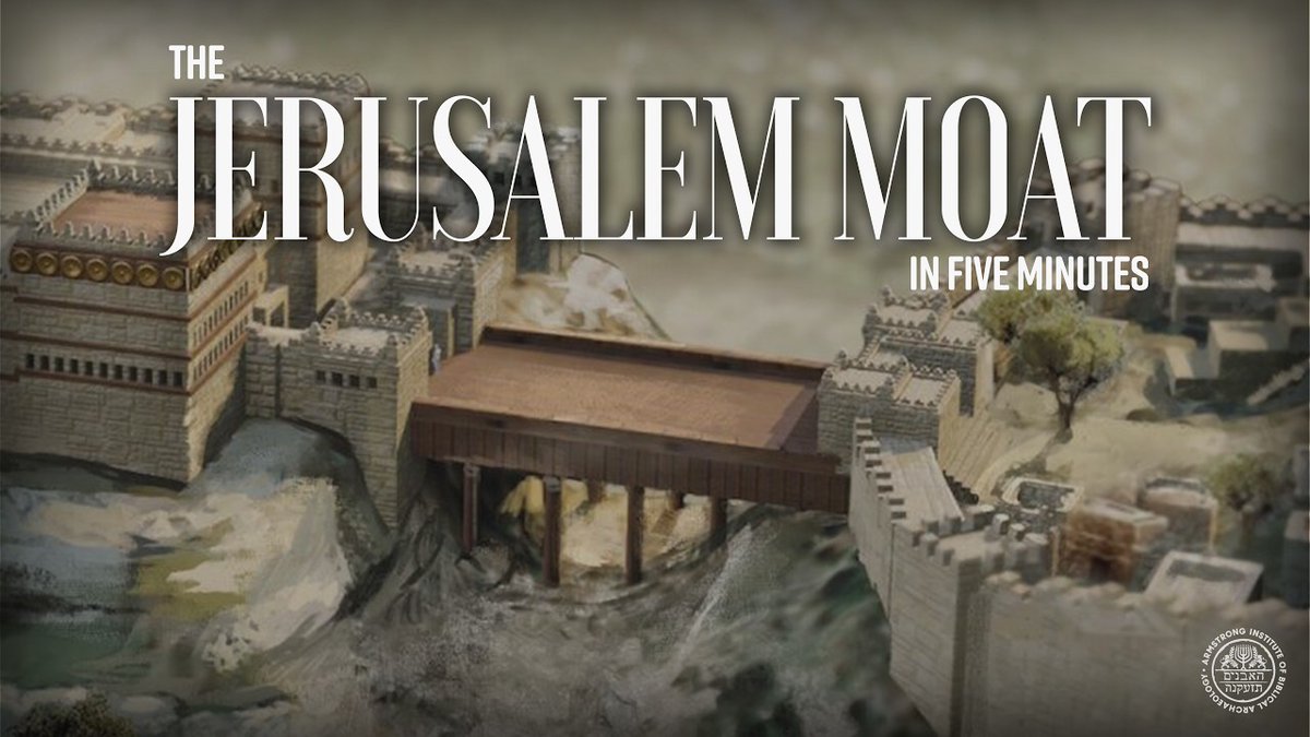 Was ancient Jerusalem bordered by a moat? This spectacular discovery provides the answer and reshapes our view of the city.