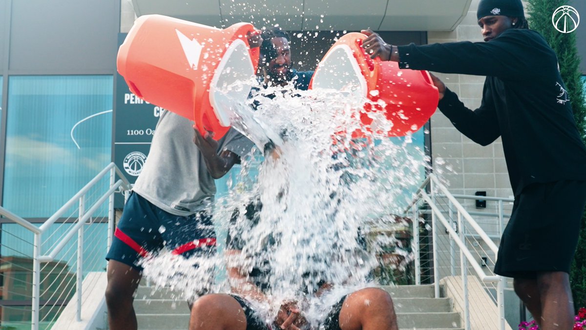 GM Will Dawkins accepted the ALS Ice Bucket Challenge today 🧊🪣 You're up, Drew Gooden 🇫🇮, Lindsay Teeters, &amp; Kenny Blakeney 👀
