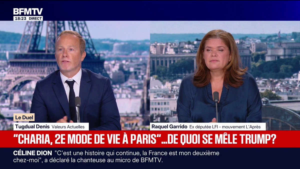 Propos de Donald Trump sur "la charia à Paris": Emmanuel Grégoire "a eu raison de lui répondre", estime Tugdual Denis (Valeurs Actuelles)