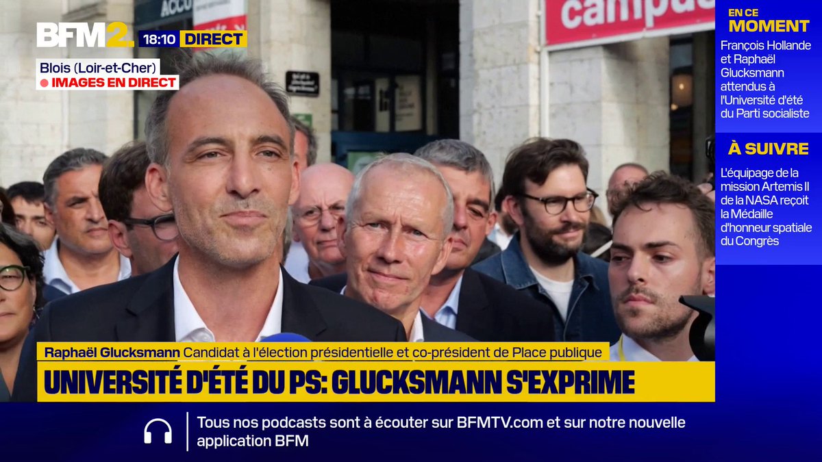 Primaire: Raphaël Glucksmann défend une "opportunité importante" #BFM2