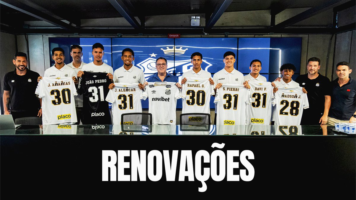Os #MeninosDaVila tiveram valorizações em seus contratos e oficializaram com suas famílias em um encontro no auditório do CT Rei Pelé, ao lado do presidente Marcelo Teixeira e do gerente das categorias de base, Elano Blumer.