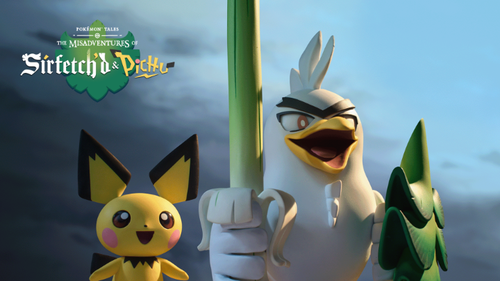 Pokémon Tales: The Misadventures of Sirfetch’d & Pichu, our new stop-motion animated series with Aardman, is coming to Disney+ UK in 2027! 🛡️⚡ Join our unlikely heroes, Sirfetch’d and Pichu, in their gallant quest to protect Pokémon across Galar.