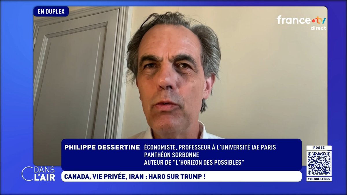 "L’épreuve qu’impose les États-Unis au Canada va leur coûter trop cher. Mark Carney, le Premier ministre canadien, est probablement le chef d’Etat au monde le plus adapté à ce type de défi. Il fonctionne avec sang froid, sans discours excessif". Philippe Dessertine, dans #cdanslair