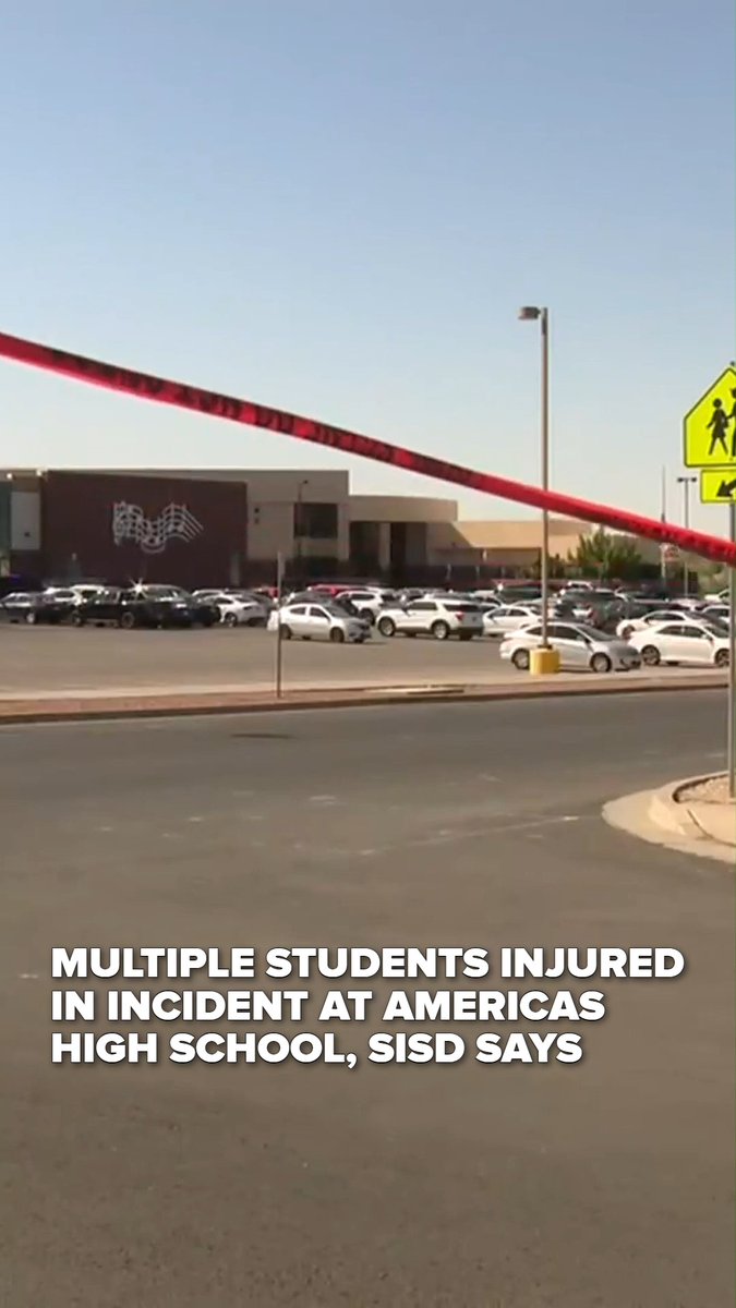 Multiple students injured in stabbing at Americas High School in El Paso, Texas. - local media