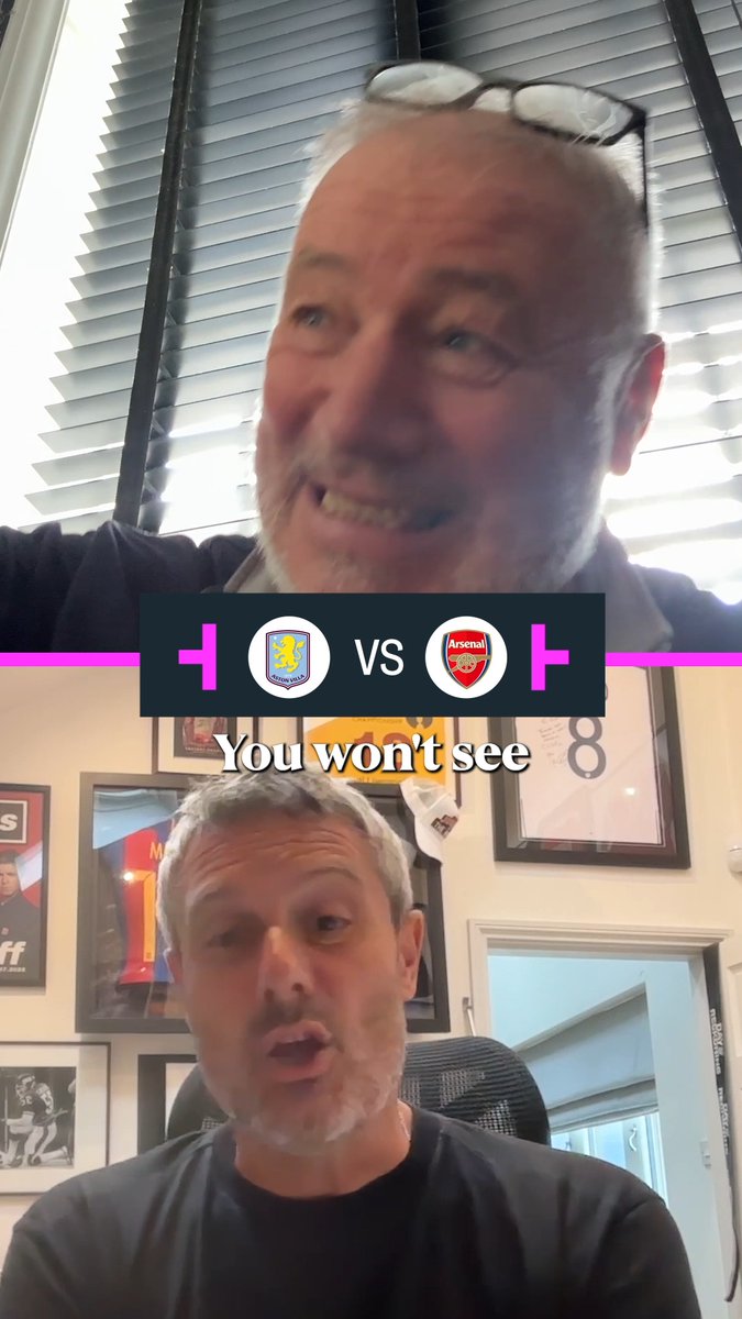 "The alarm bells are ringing. You won't see Gabriel Agbonlahor next week!" 😂 Ally and Fletch give their predictions for Aston Villa vs Arsenal 👀 Watch the full video:
