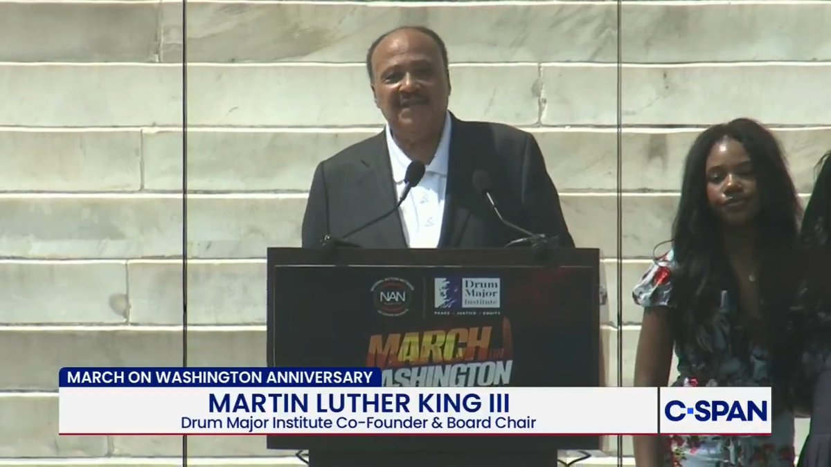 Martin Luther King III on "dictator wannabees" in 2026: "Unfortunately, we are in the midst of a disgraceful attempt by some politicians to return our nation to the days of unchecked racism, murder, selfishness and greed."