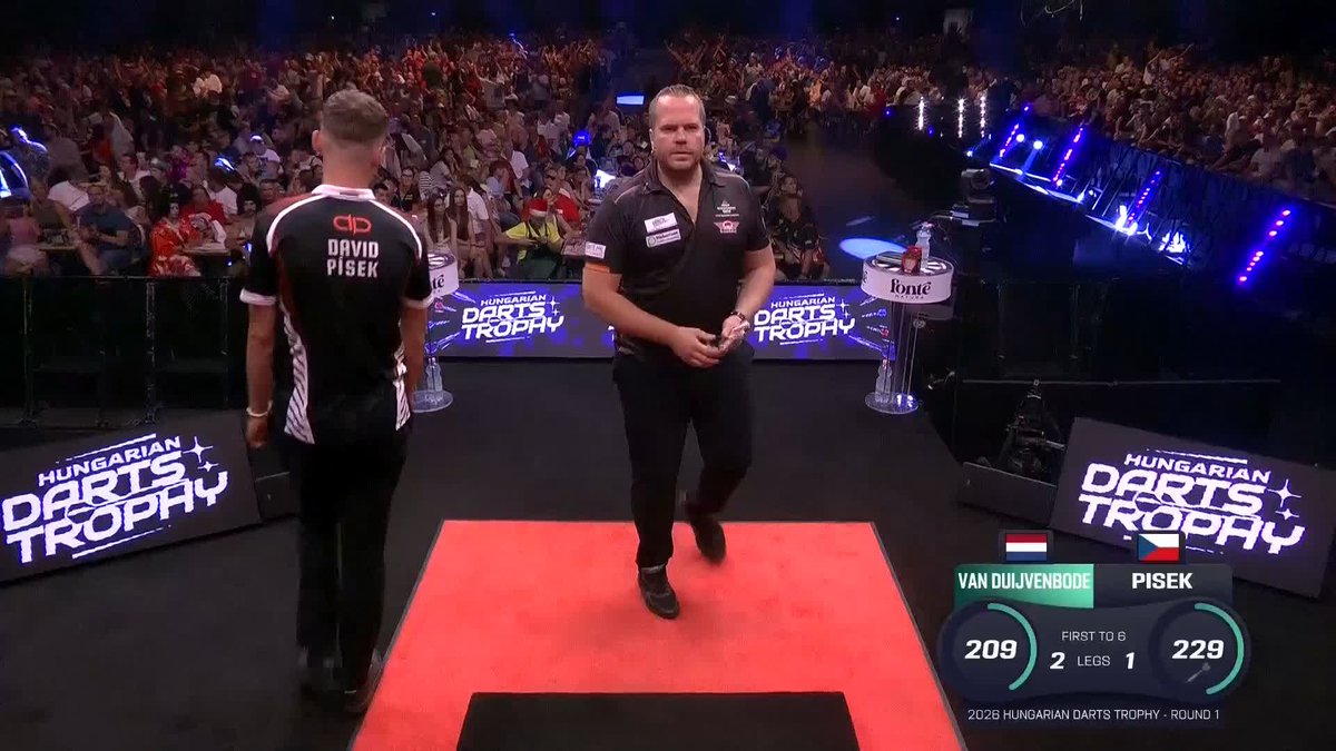 TREBLE 15-TOPS-TOPS! 😳 Dirk van Duijvenbode takes out 125 the Rod Harrington way! 📺 #ET11