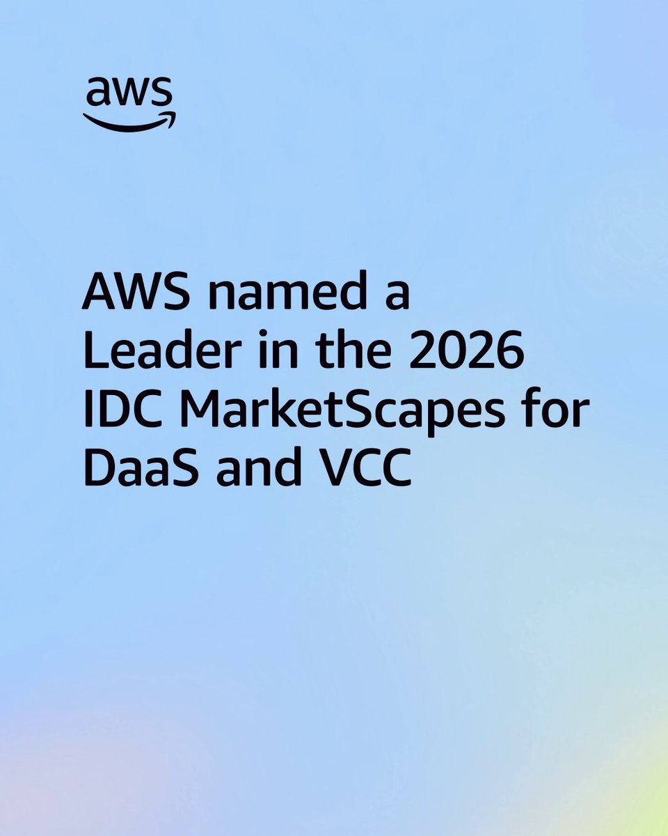 (1/2) Did you hear? We've been recognized as a Leader in the IDC MarketScapes for Desktop as a Service & Virtual Client Computing.
