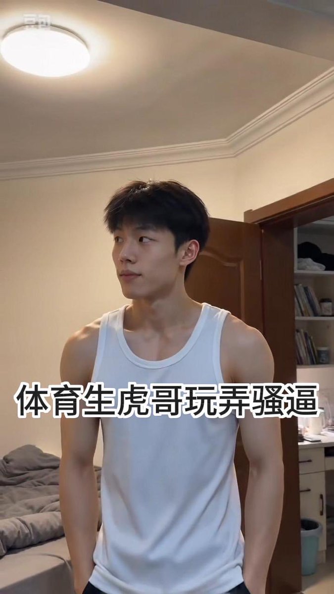 【剧情向】体育生虎哥踹开骚狗小叽的房门,这次虎哥准备好好调教小叽。小叽被迫脱光衣服,扒开屁眼,拿假鸡巴玩弄自己的骚屁眼。在不断的抽插调教下,小叽逐渐享受被操屁眼的感觉,并且获得快感🥵🥵🥵#剧情向 #骚逼 #调教 #自插 #贱狗 #反差