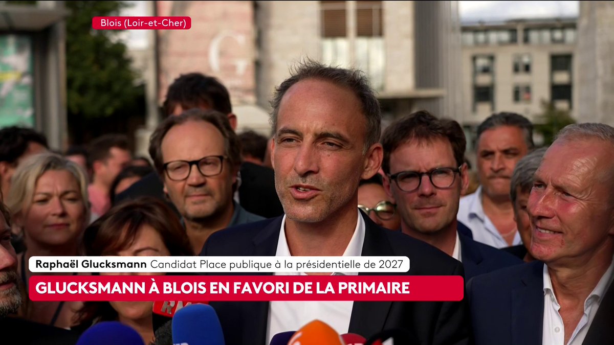 🔴 🗣 Primaire du PS : "Jamais je n'imaginais mener cette bataille sans les Socialistes, sans le Parti socialiste", déclare Raphaël Glucksmann, candidat Place publique à la présidentielle 2027 #canal16