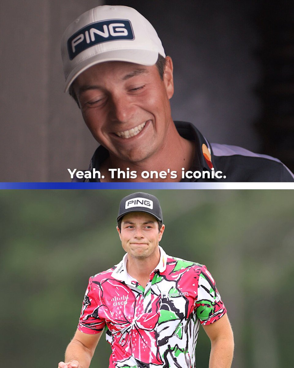 Viktor Hovland ... fashionista. The 2023 FedExCup champion reflects on his unique outfits and the memories they bring.