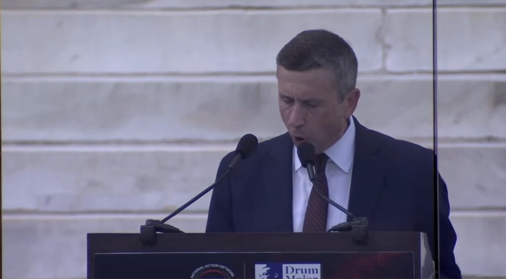 DNC Chair Ken Martin: When we see attempts to roll back the Voting Rights Act, what do we do? We organize. We register voters. We protect the vote. Even when we’re tired, we keep going. When the road is hard, we keep marching. When they try to divide us, we come together. When they tell us to give up, we tell them, 'Not today. Not tomorrow. Not ever.' Keep organizing. Keep fighting. Let's win in 67 days and change this country for the better.
