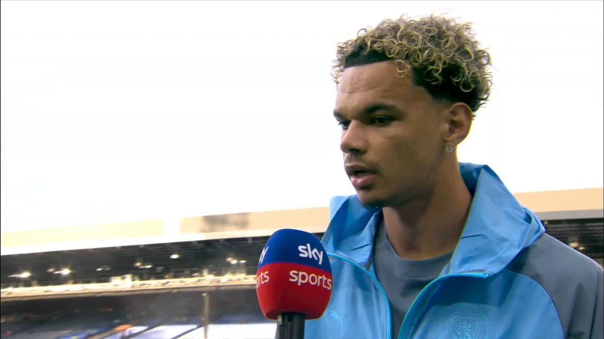 "He'll be very vital for us" 🔑 Nico O'Reilly speaking about Manchester City's new signing Ayyoub Bouaddi ahead of their game against Crystal Palace 🔊