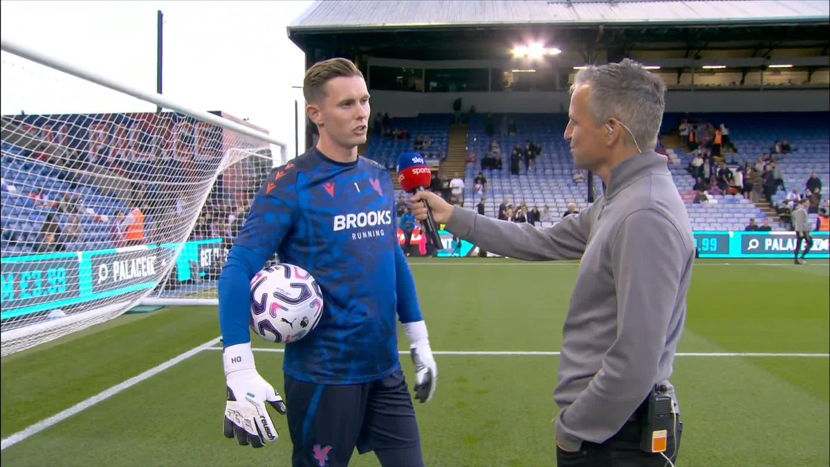 “The results will certainly come” ✅ Dean Henderson urges patience as Crystal Palace go through a transitional period under new manager Pierre Sage 🗣️