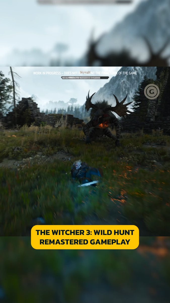 The Witcher 3: Wild Hunt Remastered is looking absolutely 🔥⚔️