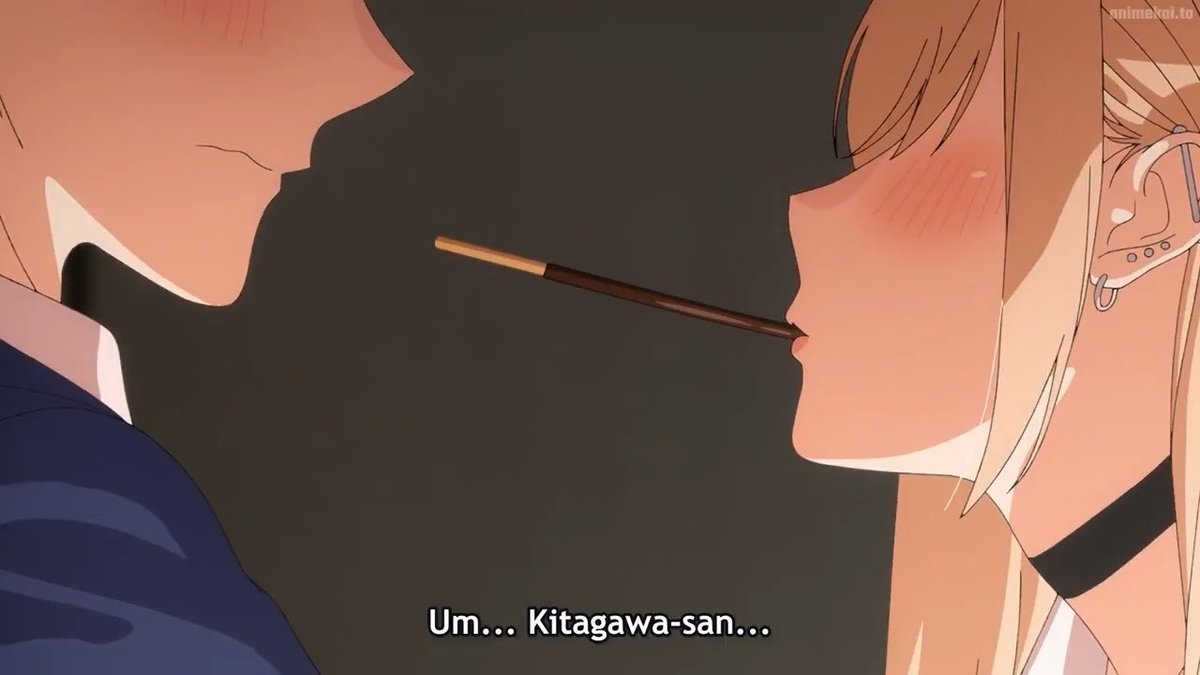GOJO X MARIN POCKY KISS WILL ALWAYS BE CUTE TO ME