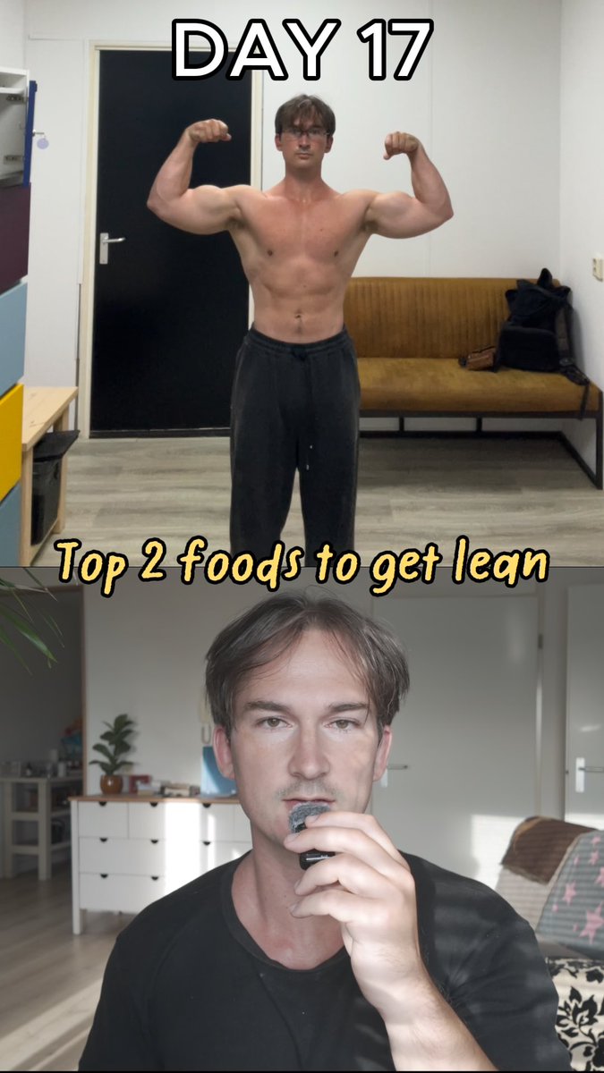Day 17: My favorite foods to get lean with. I’m basically spamming liver and oysters every other day. Full cheat sheet: 1. Beef liver — 50–500 g weekly 2. Oysters — 100–300 g weekly 3. Bone broth (beef) — or swap for gelatin or collagen 4. Eggs — pasture-raised preferred 5. Cheese — animal rennet preferred 6. Honey — raw preferred 7. Milk — raw and low fat preferred 8. Orange juice — fresh squeezed 9. Coffee — with sugar and cream or milk 10. Raw carrot salad — raw with vinegar to bind endotoxin and estrogen, or well-cooked white button mushrooms