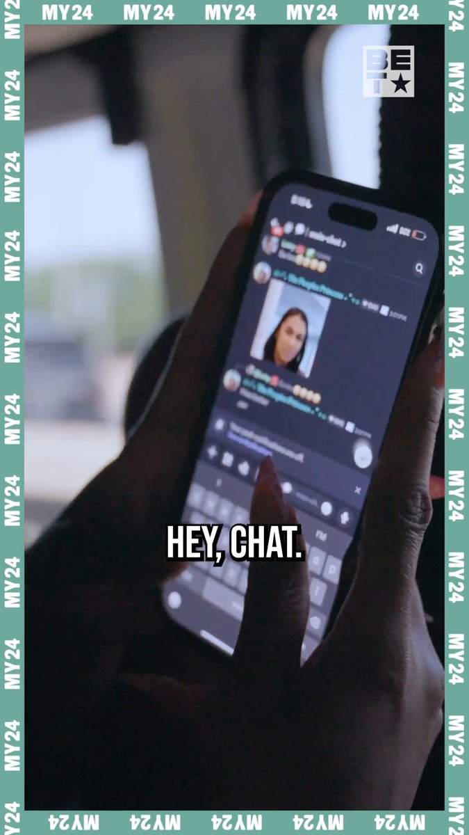 “Hey chat!” 👋🏾 You know Zoe Spencer had to check in with the people. Now tap into her FULL #My24 episode streaming on our YouTube. #BET