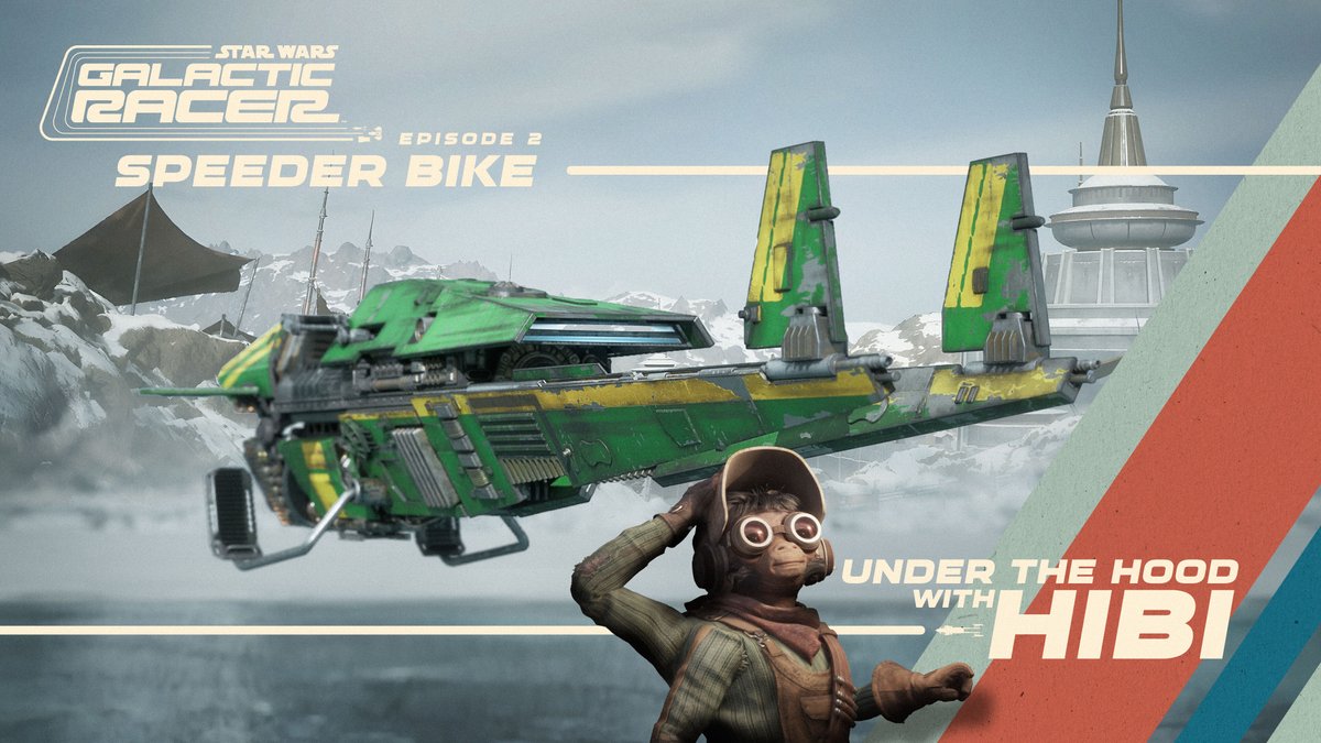 High stakes, high speed 🔥 Customize your winning speeder bike in Star Wars: Galactic Racer on October 6: