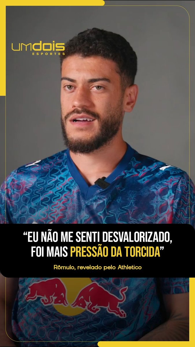 Rômulo detalha os bastidores da sua saída do Athletico: 🎙️ "Cara, não foi uma saída nem boa pra mim, nem boa pra ele (Emersonn), em termos de relacionamento; Claro que em termos futebolísticos foi boa, sim, a gente foi atrás de minutos, em um lugar que iria nos dar isso. Na real, não me senti desvalorizado, não. Acho que foi mais um pouco de pressão da torcida, que não era muito feliz com o meu trabalho, mas isso faz parte. Todo jogador tem que assimilar isso na sua carreira" 🎥 RB Leipzig