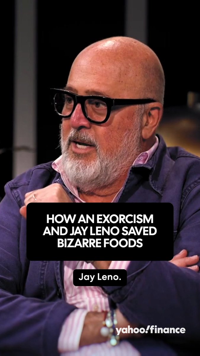Who knew an exorcism could land you on Jay Leno? The award-winning chef, Andrew Zimmern, explains how an exorcism in his Ecuador episode of "Bizarre Foods" landed him on Jay Leno in the latest episode of Built Different. Watch the full interview on YouTube: