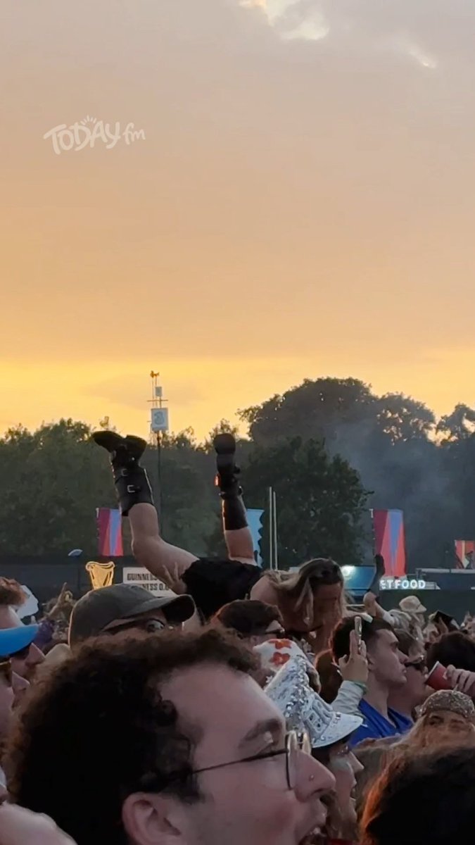 The Irish crowd at Zara Larsson