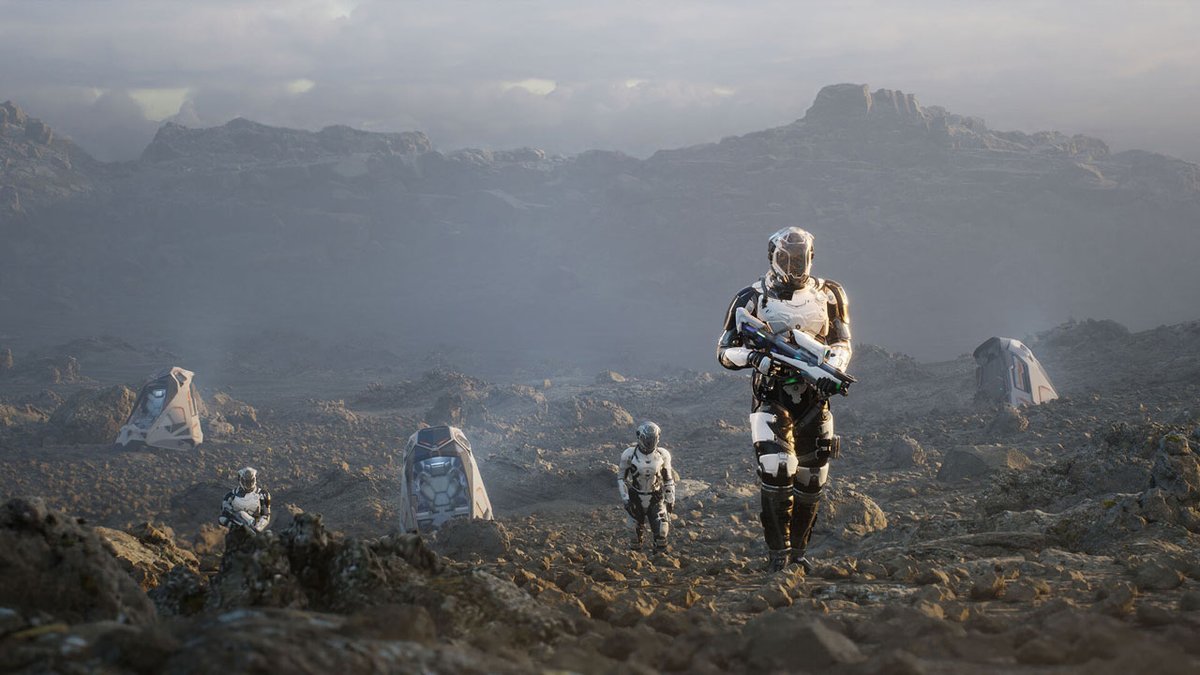 Ambitious space MMO from the team behind ARK looks like the Star Citizen of survival games. - The developers promise a AAA survival experience - Players will be able to terraform entire planets - For The Stars combines survival MMO sandbox gameplay with 4X strategy mechanics