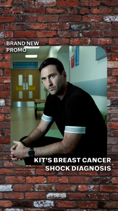 Coming up on the Cobbles: Kit's shock breast cancer diagnosis! Coronation Street is to explore the reality of male breast cancer as Kit Green faces a shocking diagnosis. His discovery comes after the family are made aware that they may carry the familial BRCA gene following the passing of estranged Aunt Celeste who leaves behind the devastating family secret. Read more here👇