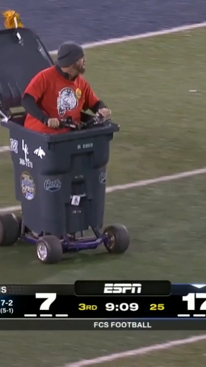 Rolling up for another round of FCS football tonight 🔥