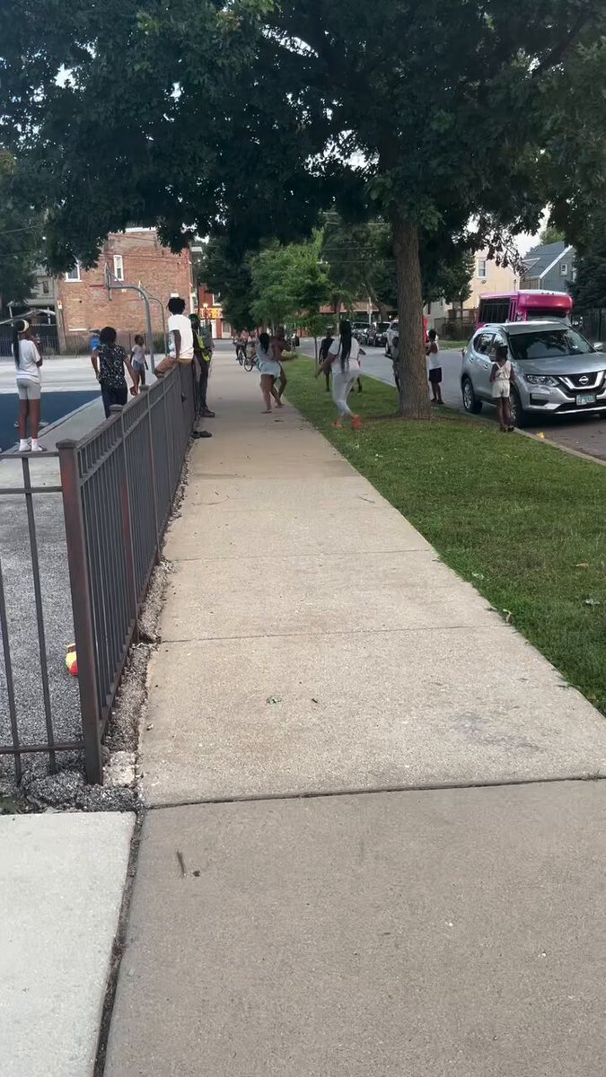 What started as a fight between two children quickly escalated into a fight between their mothers.