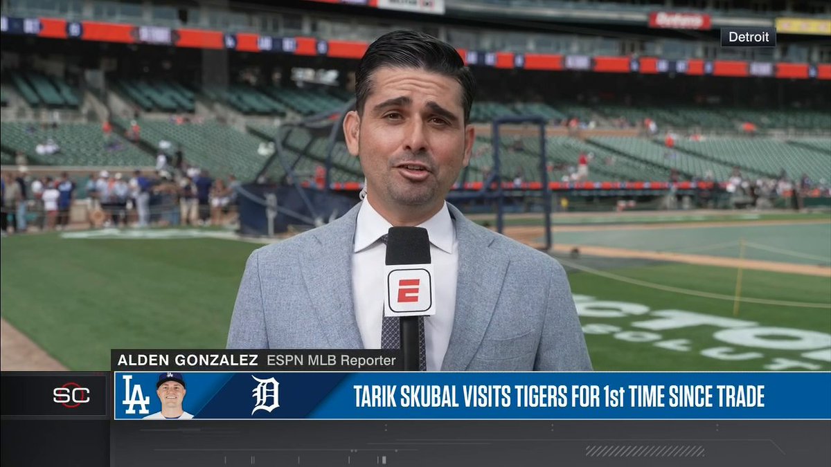 "He's going to try to treat this just like any other start. ... Dave Roberts acknowledged to us recently [it] might be one of the biggest challenges of his career." Alden González details the emotions going into Tarik Skubal's return to Detroit ⚾️