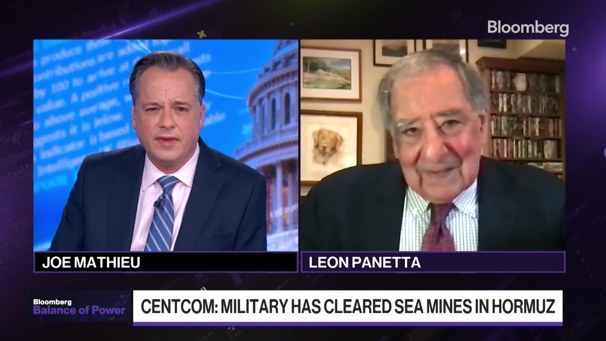 "The problem is that Iran continues to control the Strait of Hormuz," says former US Secretary of Defense Leon Panetta