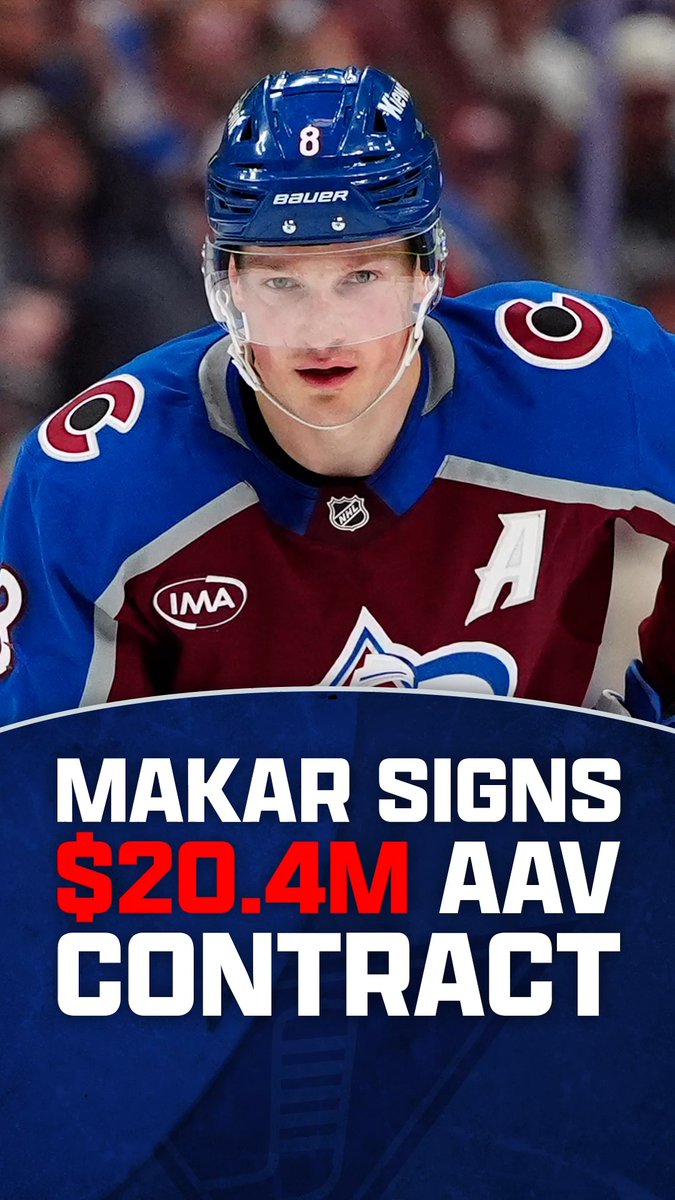Cale Makar signs the NHL's first $20 million AAV contract, extending for eight more years in the Mile High City! David Pagnotta breaks down the deal and what it means for Quinn Hughes' potential extension with the Wild. 📺 Watch Dave's full reaction: #NHL #Colorado #Avalanche #Avs #Makar